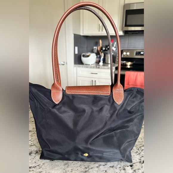 SOLD Longchamp Le Pilage Small Tote Black - Picture 4 of 14